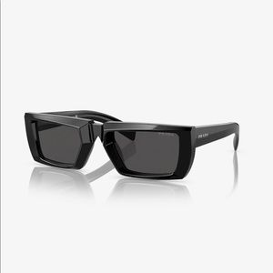 Prada Square Frame Sunglasses PR 24YS Runway